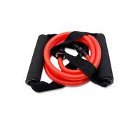 120cm Bandes De Résistance Élastique Yoga Pull Rope Fitness Workout Sports Rubber Tensile Expander Gum Elastica, Rouge Rouge