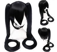 120cm Cosplay longues queues de cheval cheveux Vocaloid Hatsune Miku perruques de cheveux synthétiques résistantes à la chaleur + casquette de perruque gratuite 20 couleurs CY120-2