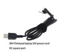 120cm DC Square USB DC 7.9*5.4 / USB carré connecteur d'alimentation avec broche Jack câble 1.2m pour IBM pour Lenovo Thinkpad ordinateur portable réparation cordon outil