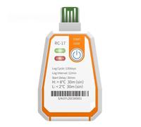 120Days USB Temperature Data Logger Disposable Temperature Recorder -30℃-70℃ Temp Logger for Cold-Chain Warehouse No NFC