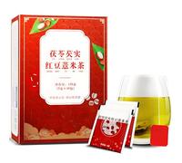120g Sachets De Thé Parfumés Poria Graines De Lotus Rouges Et Larmes De Job Originaires De Chine Diurétique Et Décongestionnant Infusion Facile à Transporter Boisson Verte. élimine L'humidité