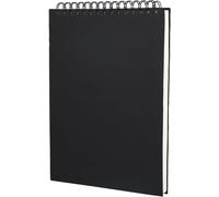 120GSM Reliure Spirale Papier Dessin Cahier,Carnet Dessin A4,carnet de dessin,Carnet de croquis pour artistes et professionnels, format portrait, adapté à la peinture et au dessin au crayon