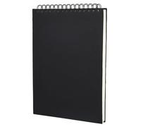 120GSM Reliure Spirale Papier Dessin Cahier, Carnet Dessin A4,carnet de dessin,Carnet de croquis pour artistes et professionnels, format portrait, adapté à la peinture et au dessin au crayon