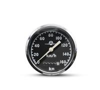 120KM 160KM Round Motorcycle Speedometer Odometer install at headlight case For B&M&W R50 R1 R12 R 71 CJ-K 750