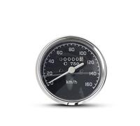 120KM 160KM Round Motorcycle Speedometer Odometer install at headlight case For B&M&W R50 R1 R12 R 71 CJ-K 750