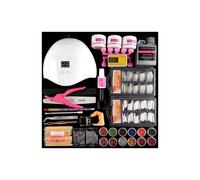 (120ml liquid nodrill3)Acrylic Nail Kit With Machine Professional Manicure Set Nail Extension Kits Arcylic Power Liquid Nail Tips All For Manicure