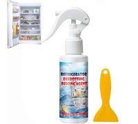 120ml Spray De Dégivrage Pour Réfrigérateur, Degivrant Refrigerateur Congelateur, élimine Efficacement Et Rapidement L'accumulation De Glace, Spray Dégivrant Congélateur, Avec Grattoir (1PC)