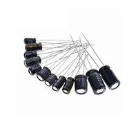 120Pcs 12 value kit 1uF-470uF Electrolytic Capacitor Package 1UF 2.2UF 3.3UF 4.7UF 10UF 22UF 33UF 47UF 100UF 220UF AUOQKQUT