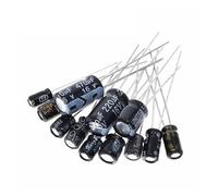 120pcs 12 value kit 1uF-470uF Electrolytic Capacitor Package 1UF 2.2UF 3.3UF 4.7UF 10UF 22UF 33UF 47UF 100UF 220UF AUOQKQUT