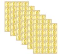 120pcs Autocollants de Diplômé, Autocollants Or Étiquettes de Remise de Diplôme Sceaux d'Enveloppe pour Fournitures de Fête de Fin d'Études Décoration de Cadeaux
