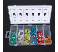 120Pcs/Box Small Size Car Blade Fuse Assortment Kit 5AMP 10AMP 15AMP 20AMP 25AMP 30AMP Fuse