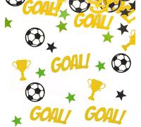 120pcs Confettis Football Pailletés Décoration Table Anniversaire Enfant Garçon Baby Shower Accessoire Coupe Du Monde