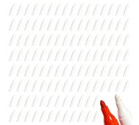 120PCS Embouts de Rechange pour Feutre Acrylique, Pointe Fine en Nylon Douce, Rechange Souples pour Marqueurs Acryliques, Mines Souples et Résistantes pour Art, DIY et Écriture (120)