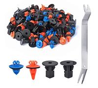 120Pcs Fender Flare Clips, Xislet Retainer Fastener Rivets for Bumper Fender Liner 90189-06065 Compatible with Toyota 4Runner Tacoma RAV4 Replace 75495-35010 75397-35010 90189-06013