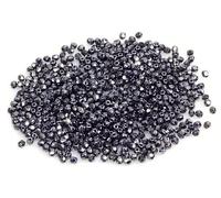 120pcs Fire Polished Faceted Beads Round 2 mm, Black Hematite (23980-14400), Bohemian Crystal Glass, Czech Republic 15119001