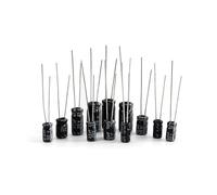 120pcs/lot 16V 25V 50V Aluminum Electrolytic Capacitor 12 values Electrolyt Capacitor 1uF-470uF Electrolytic Apacitors Set AUOQKQUT