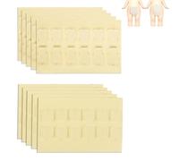 120pcs Ruban Adhésif pour Sonny Angel Hipper, Colle Double Face Transparente Amovible Remplacement Mini Figurines Sans Résidus et Fixation Sûre pour Décoration DIY