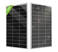 120W 12V Bifacial Panneau solaire mono haute efficacité Module PV Chargeur d'alimentation pour parasols,auvents,camping-cars