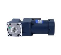 120W 380VAC AC electronic starter 135RPM AC Induction electronic starter Three-phase 6.2Nm Flange 90mm Right Angle Gearbox Keyway Shaft RUAJOGYNVM