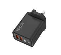 120W 4 ports USB Type C chargeur câble de données de charge rapide adaptateur de chargeur de téléphone USB pour Samsung