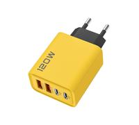 120W 4 ports USB Type C chargeur de charge rapide adaptateur de chargeur de téléphone USB pour Samsung IPhone Xiaomi chargeur mural