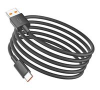 120W Câble USB vers Type C Charge Rapide 2m pour Xiaomi 14T 13T Pro, Noir