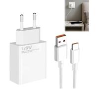 120W Chargeur Pour Xiaomi, Avec 6A Type C Cable 1.5M, Adapter Pour Redmi K80 K70 Note 14 Pro Plus Xiaomi 14 14T 13 13T 12S Pr[U566]