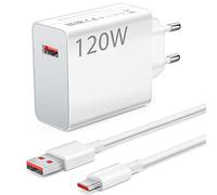 120W Chargeur Rapide avec 6A Câble USB C 1m pour Redmi Note 17 15 14 13 Pro | Chargeur-Turbo pour Xiaomi 14T Pro/17 Ultra/15TPro/15T/13Pro/13 Lite/13/12/12X/POCO X7Pro/X6/POCO F9 Pro F9 Ultra X8Pro Max