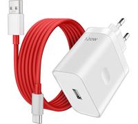 120W Chargeur Rapide pour Oneplus Super VOOC Charge,Super VOOC Chargeur Secteur avec 10A Câble USB C 1m pour Oneplus 13 13R 13T 13s 12 Nord 4 3 CE 4 Lite CE 3 Lite realme GT 7T GT 7 7Pro Oppo Reno14