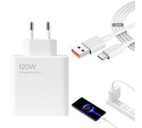 120w Chargeur Rapide pour Redmi Note 14 Pro 13pro 12, avec Câble USB C 1m,Chargeur Turbo pour Xiaomi 15t Pro,14t,13t Lite,12 12t,Redmi Note 14pro 14pro+ 5g,13 13pro+,12pro,Poco F7 Ultra,X7,M7,C75