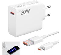 120W Chargeur Rapide Usb C, Bloc Chargeur Pour Xiaomi 120W, Avec Câble Usb C 1M, Adapter Pour Redmi K80 K70 Note 14 Pro Plus, Xiaomi 14 14T 13 13T 12S Pro Lite, Black Shark 3 4 5, Poco X5 F4[Z1899]