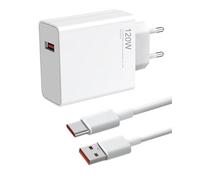 120w Chargeur Rapide USB pour Xiaomi 14T 13T 12T 11T Pro 14 Ultra 13 Lite POCO X7 Pro 12S Ultra Redmi Note 14 13 12 5G avec Câble USB-C 1M Chargeur Turbo Transfert de Données