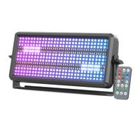 120W LED Wallwasher Lumière de Scène,DJ Disco Stroboscope RGBW 4en1 LED Lumiere Bar avec Télécommande,Projecteurs Lumiere à Effets pour Mariage,DJ,Disco,Extérieur,Noël,Halloween,Fête,1 PCS