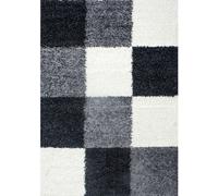 120x170 cm Tapis Piece Life Shaggy 1501 noir