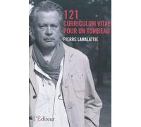121 curriculum vitae pour un tombeau