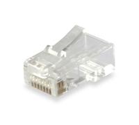 121144 connecteur de fils RJ45 Transparent