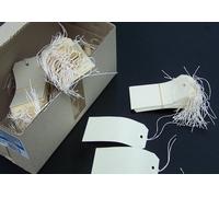 [121364] Agipa Boite 1000 étiquettes américaines avec ficelle 100 x 51 mm