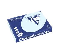 Clairefontaine Feuilles A4 Trophée – 250 feuilles, 120 g, couleurs pastels Bleu