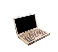 122 pièces/ensemble - Jauge d'épaisseur de calibre 0/1 d'inspection à pied coulisse, Série Pro(1 grade)