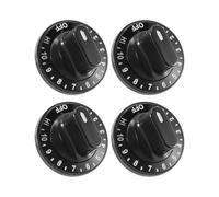 12200035 Lot de 4 boutons de commande de brûleur supérieur compatibles avec les fours Jenn Air, Kenmore Whirlpool, brûleur de surface de rechange 12200035 7-3272 7-3662 7-4844