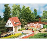 12235 Auhagen Maison de Campagne Et Serre Fleurs Kit de Montage Échelle 1:87