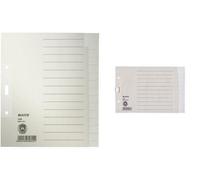 [12250085-3] LEITZ Lot de 3 Répertoires en papier nature, neutre, A5, 15 posi...