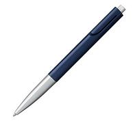 Lamy Stylo à bille Noto Blue-Silver – corps triangulaire plastique, clip apparent – recharge M noir