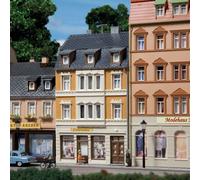 12253 Auhagen Ho Fabriqué Urbain Avec Magasin De Modélisme En Kit de Montage