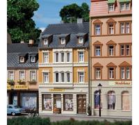 12253 Auhagen Ho Fabriqué Urbain Avec Magasin De Modélisme En Kit de Montage