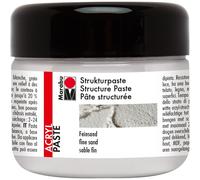 [122625811] Marabu Pate structurée acrylique, 225 ml, sable fin, Blanc