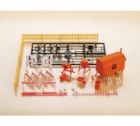 12267 Auhagen Set Multiaccessoriato pour Chantier Routier