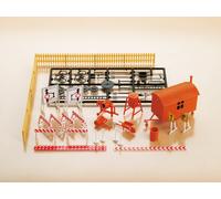 12267 Auhagen Set Multiaccessoriato pour Chantier Routier