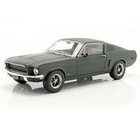 Norev Voiture miniature Ford Mustang Fastback 1968 Vert satiné métallisé Échelle 1/12