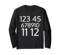 123 45 678910 11 12 | Street Song enseigné Counting Manche Longue